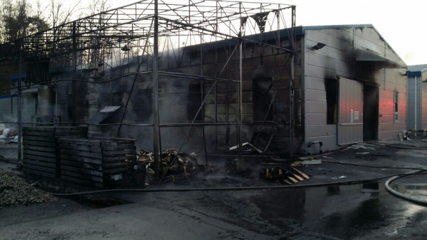 28일 안성시 보개면 복좌리 부근 공장에서 화재가 발생했다.