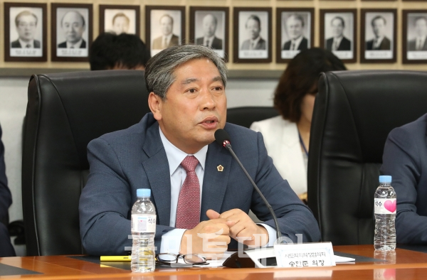 송한준 의장, 진영 행정안전부 장관 간담회